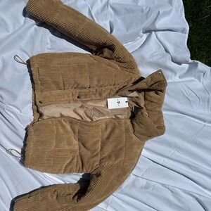 Tan Corduroy Jacket